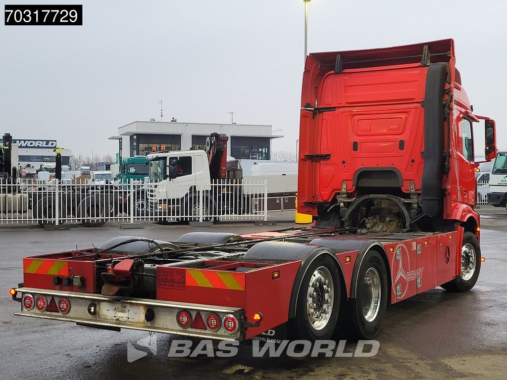 Mercedes Actros 2553 6X2 Chassis Full Air suspension Lift+steering axle Automatic Euro 6