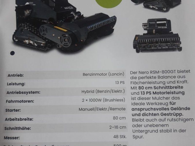 Remote RSM-800GT