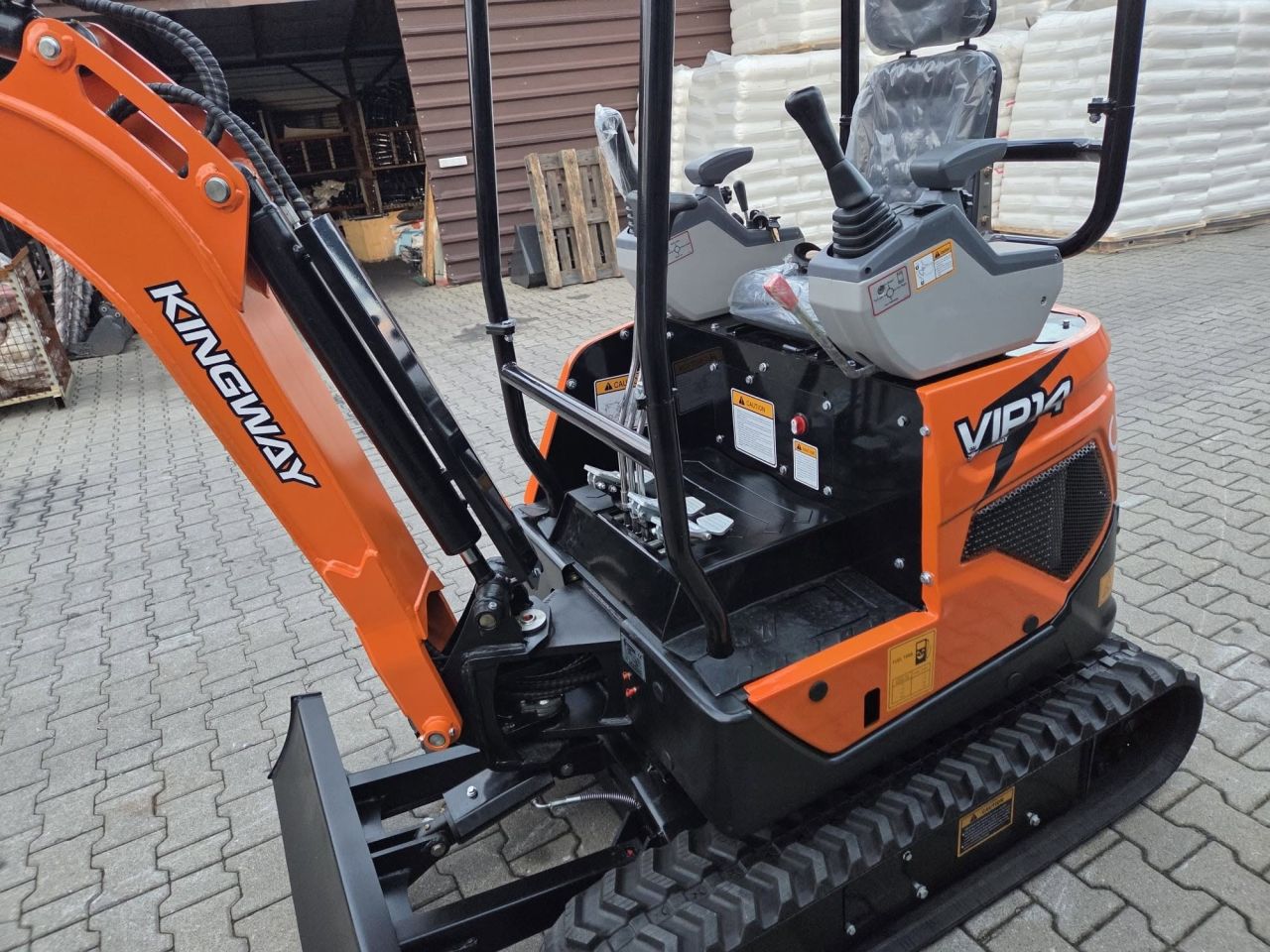Kingway VIP 14, Minibagger mit Knickarm, Lieferung inkl, Ölkühle