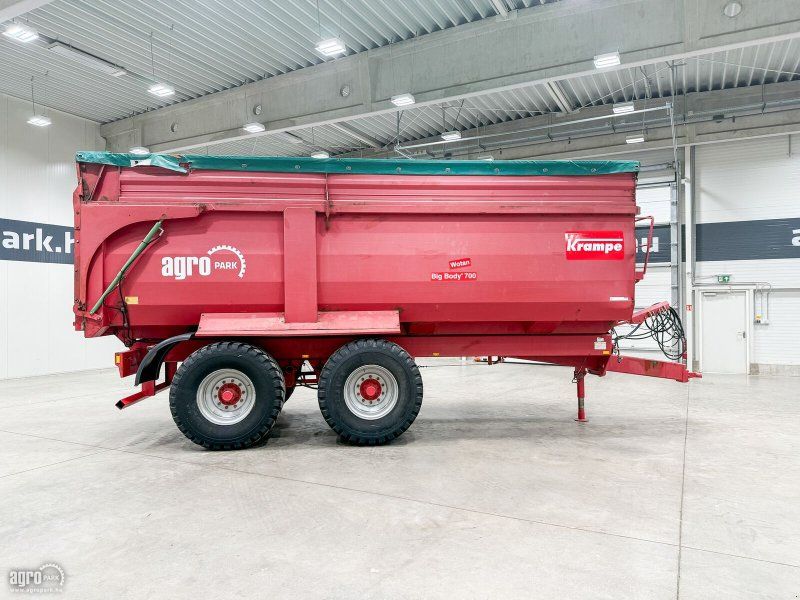 Krampe BigBody 700 22-ton payload, 32.8 m³ capacity, 2 axles, tension
