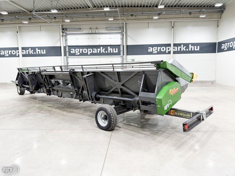 Ziegler Corn Champion 12R 12-row corn header with stalk chopper, John De
