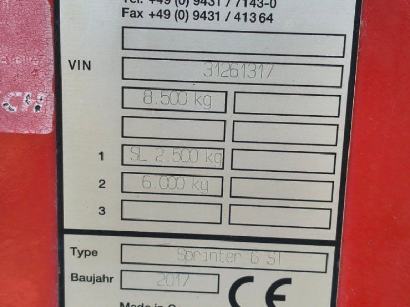 Horsch Sprinter 6 ST
