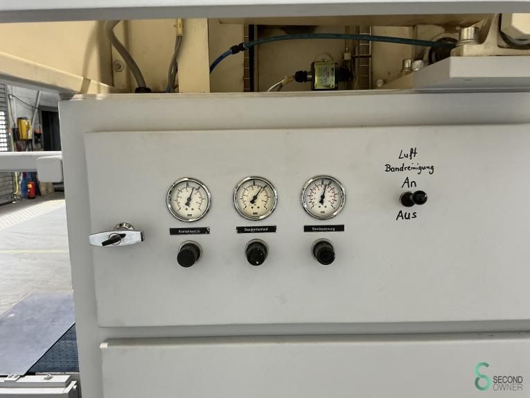 Sheet metal deburring machines Kuhlmeyer EFS-550 2003