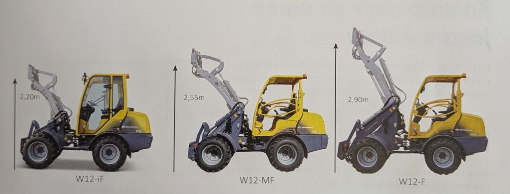 Eurotrac w11 shovel loader miniloader