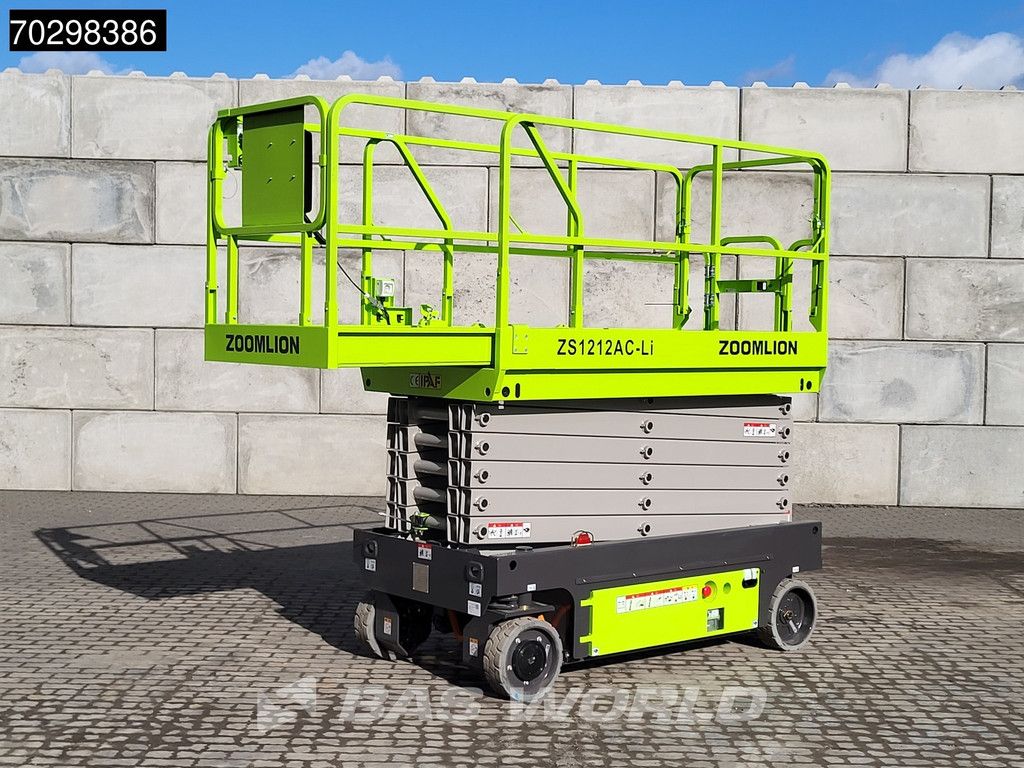 Zoomlion ZS1212AC-Li 12 M - Factory Warranty - CE-Certified