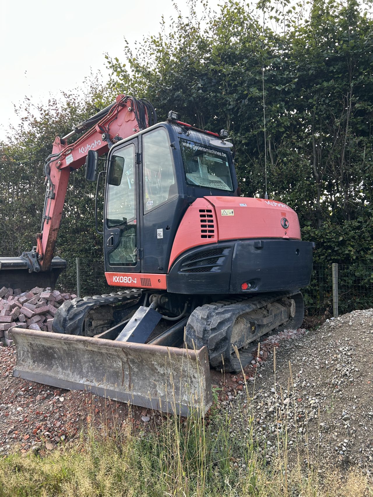 Kubota kx 080-4
