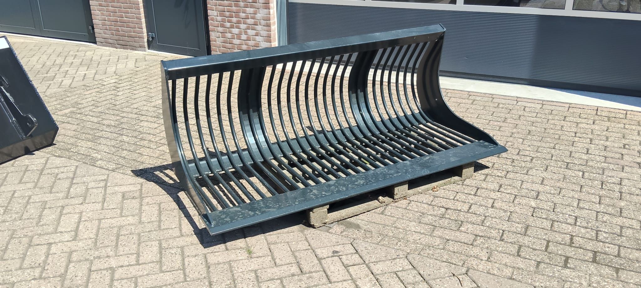 Nieuwe puinbak Liebherr / atlas / Alhmann/ 2m breedte