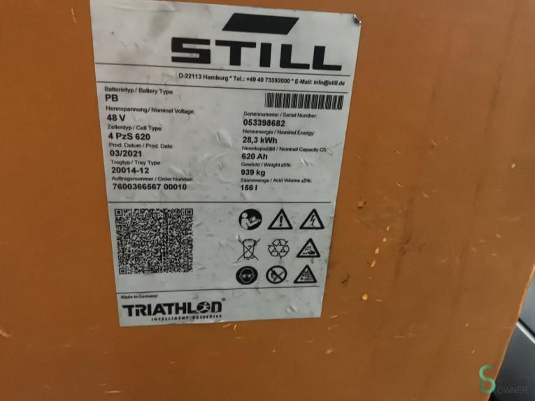 Schubmaststapler Elektrisch Still FM-X14 2018