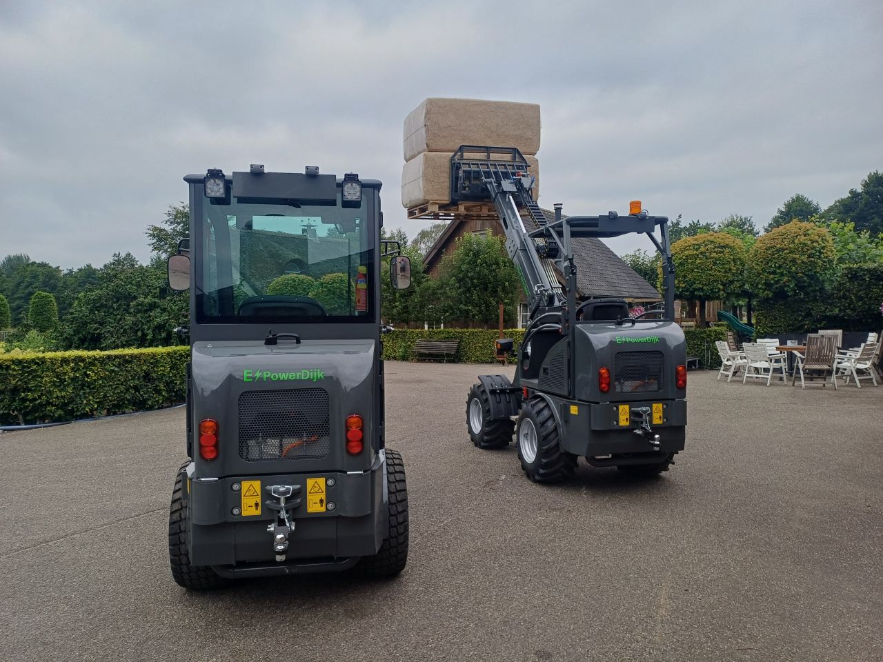 WCM TL2511E elektrische minishovel shovel