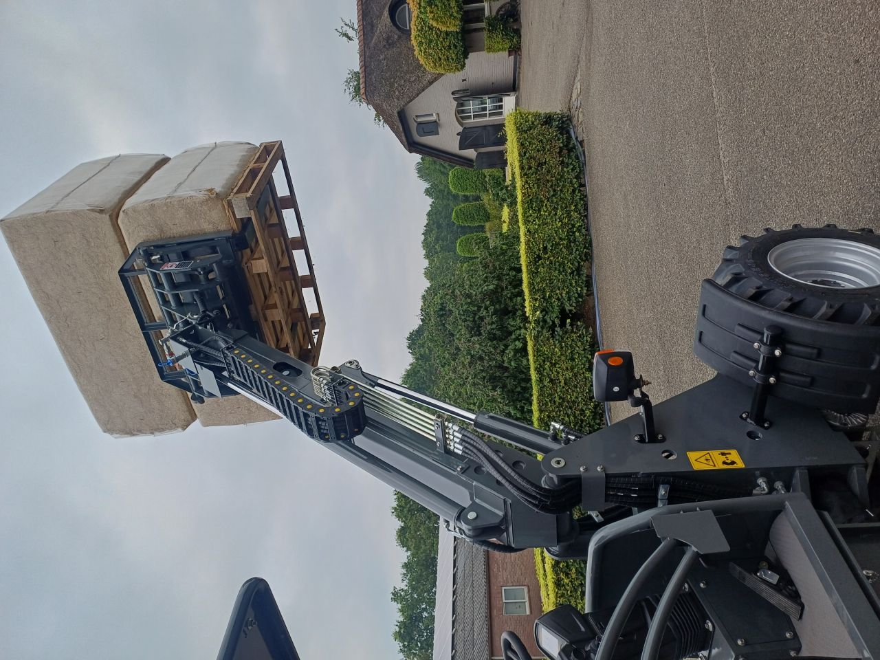 WCM TL2511E elektrische minishovel shovel