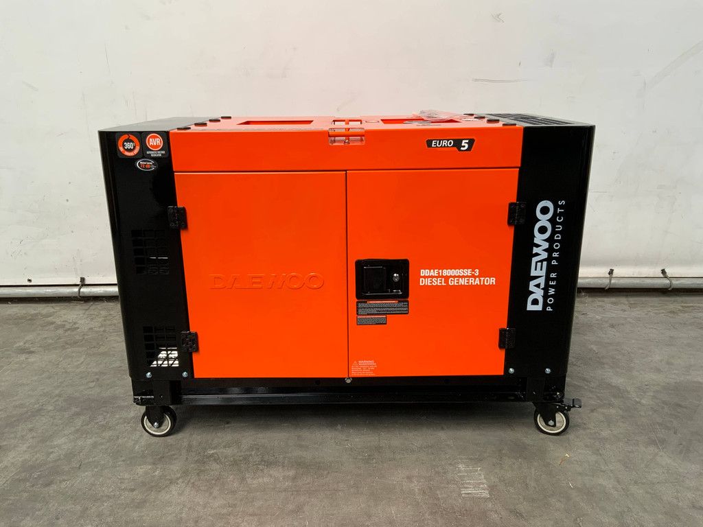 Generator Daewoo DDAE18000SE-3 Diesel 20kVA 2026 Nieuw