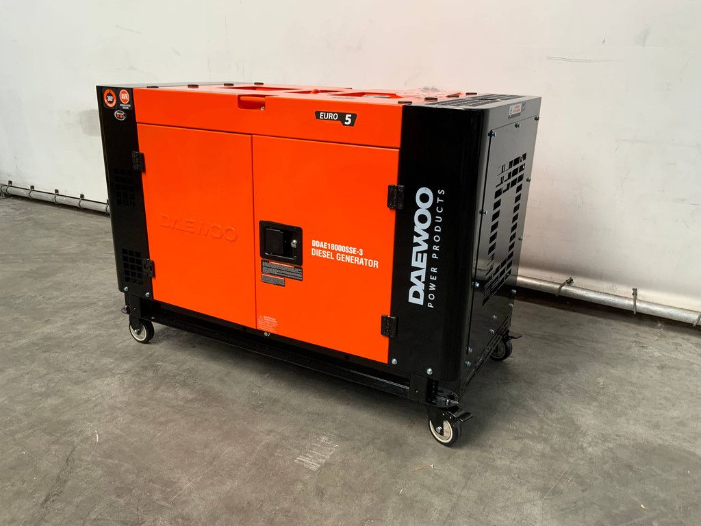 Generator Daewoo DDAE18000SE-3 Diesel 20kVA 2026 Nieuw