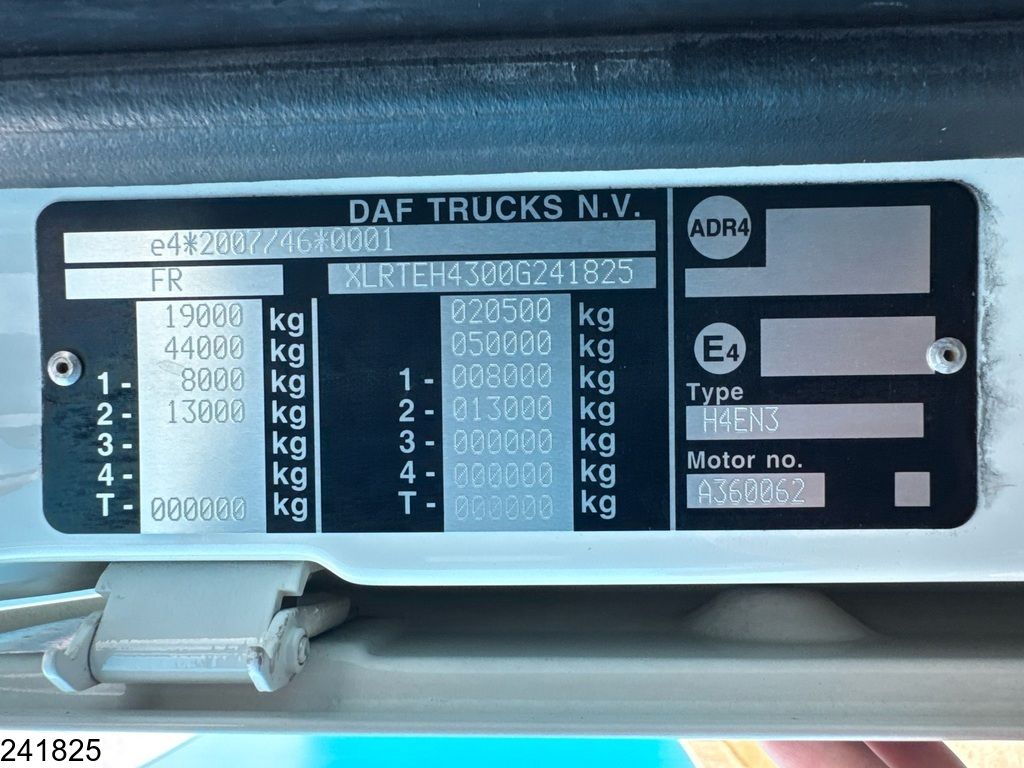 DAF XF 480 EURO 6, ACC