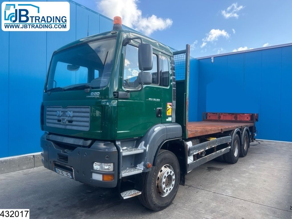 MAN TGA 26 350 Manual gearbox, Steel suspension
