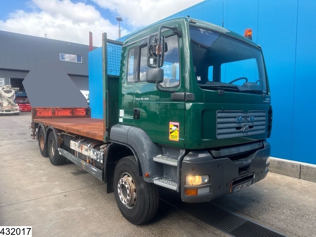MAN TGA 26 350 Manual gearbox, Steel suspension