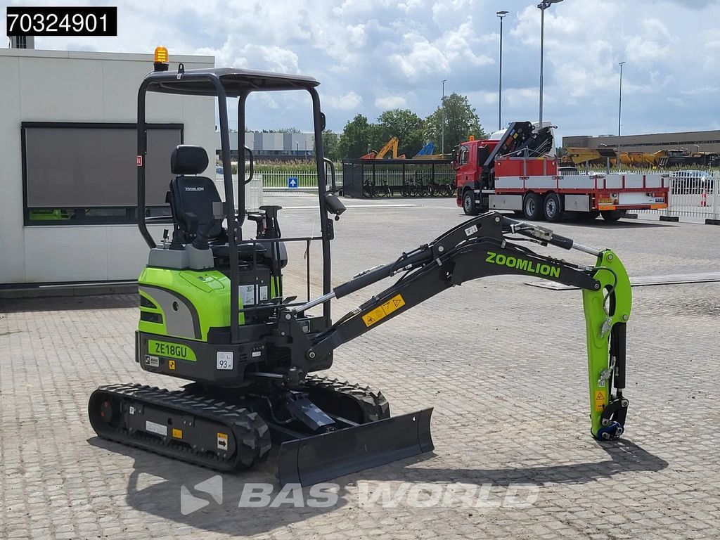 Zoomlion ZE18 GU KUBOTA ENGINE - CE CERTIFIED
