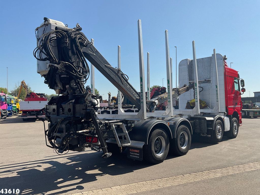 DAF FAD XF 530 8x4 Holzkran
