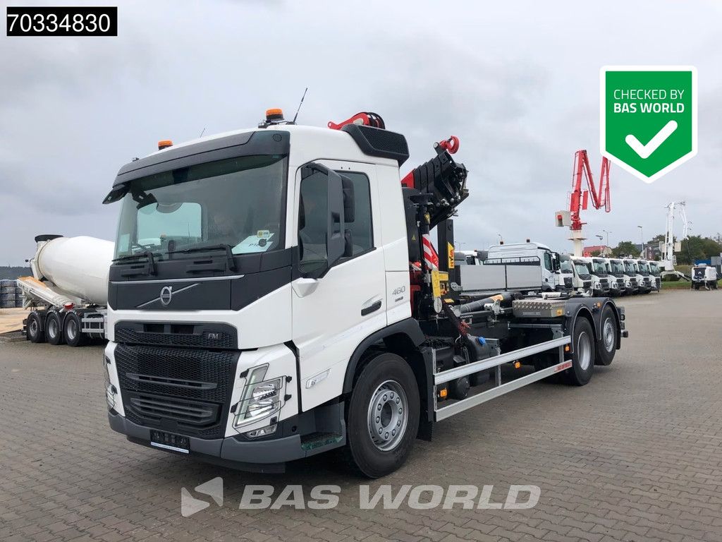 Volvo FM 460 6X2 NEW! FASSI F235.0.25 Crane Kran HYVA 20-57-S Lift-Axle Euro 6