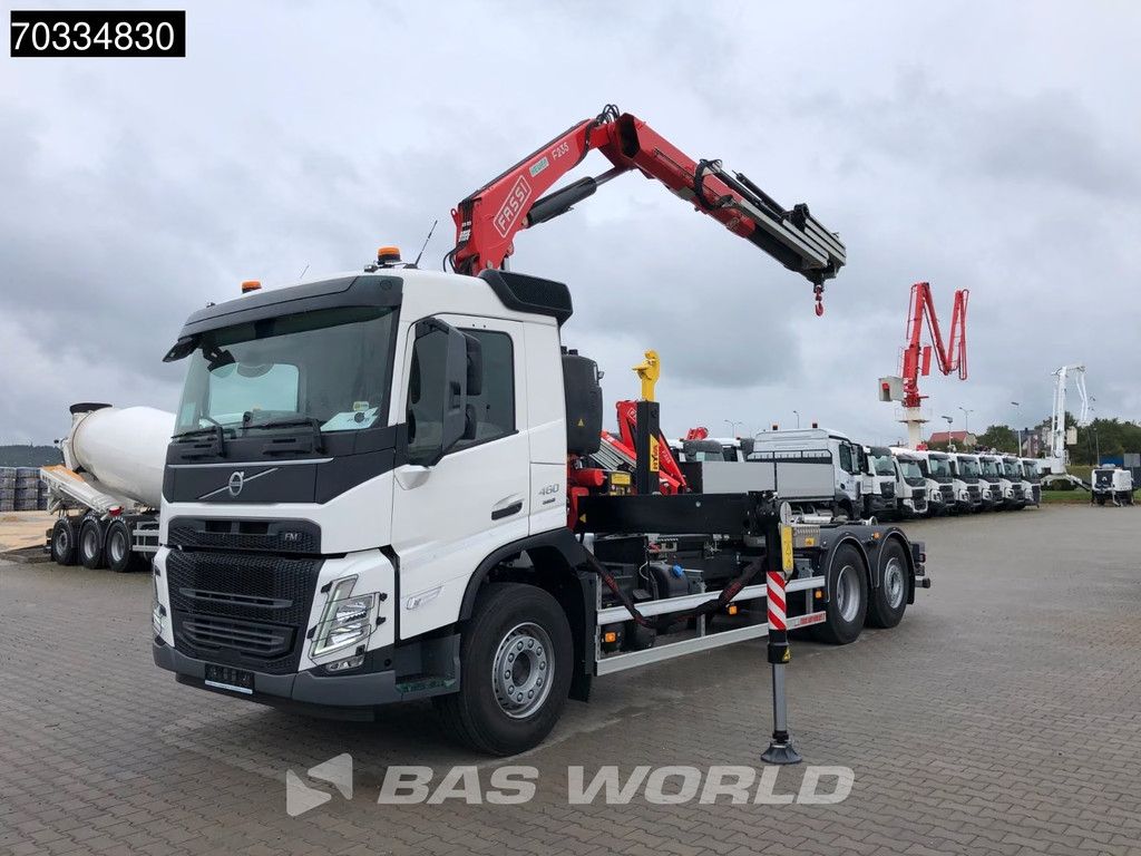 Volvo FM 460 6X2 NEW! FASSI F235.0.25 Crane Kran HYVA 20-57-S Lift-Axle Euro 6