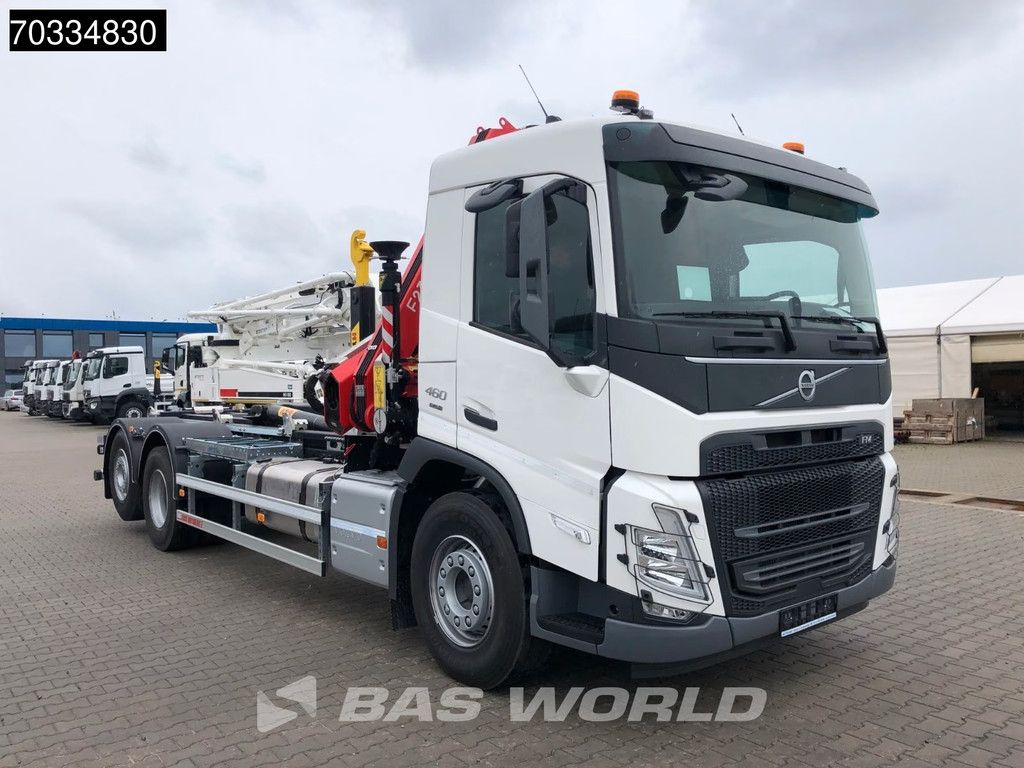 Volvo FM 460 6X2 NEW! FASSI F235.0.25 Crane Kran HYVA 20-57-S Lift-Axle Euro 6