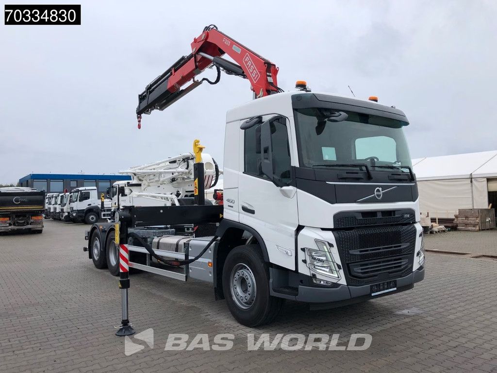 Volvo FM 460 6X2 NEW! FASSI F235.0.25 Crane Kran HYVA 20-57-S Lift-Axle Euro 6