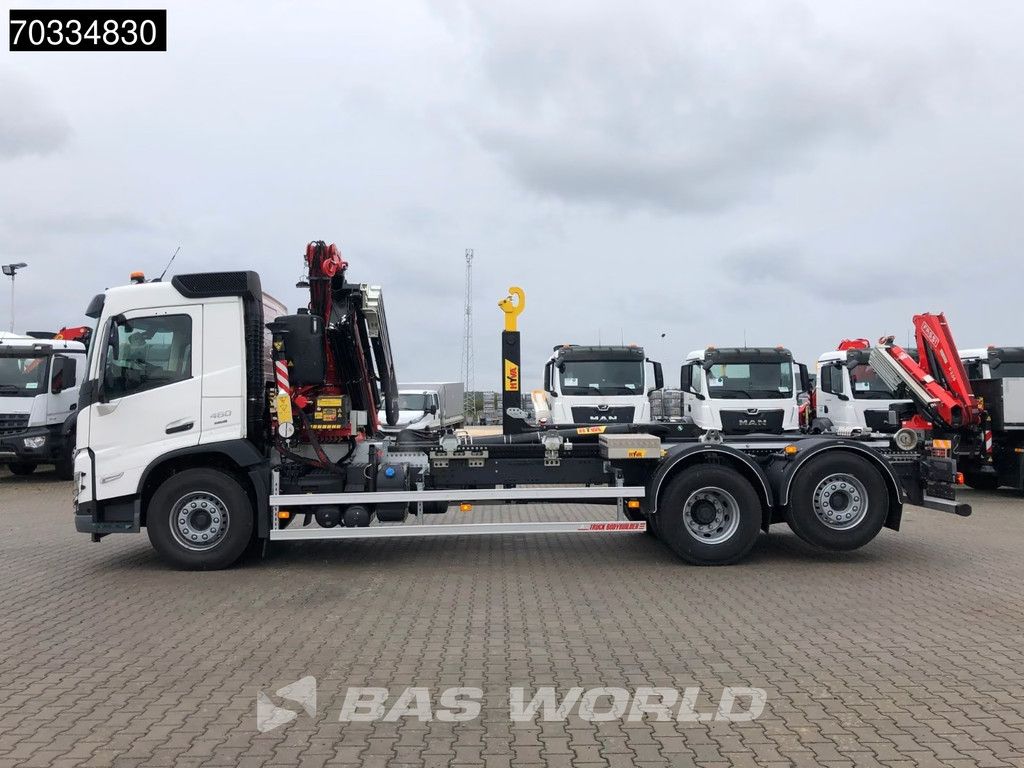 Volvo FM 460 6X2 NEW! FASSI F235.0.25 Crane Kran HYVA 20-57-S Lift-Axle Euro 6
