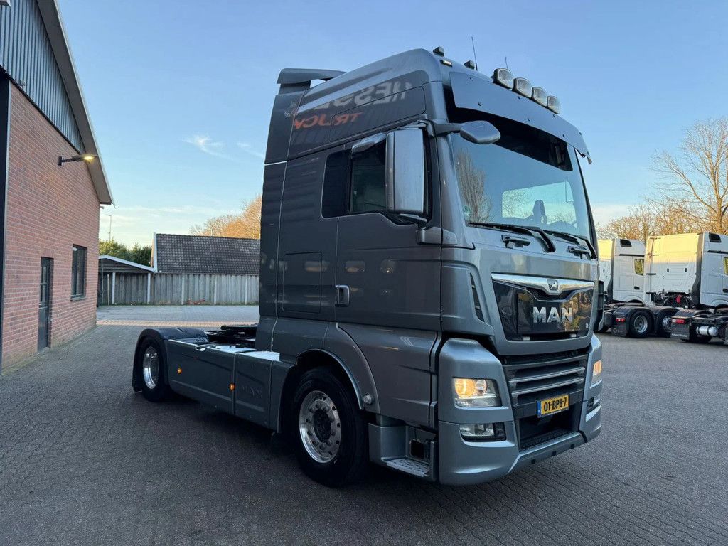 MAN TGX 18.470 XXL Full air Hydraulic Standairco Leder Alcoa EURO 6D NL Truck APK/TUV 01/2027