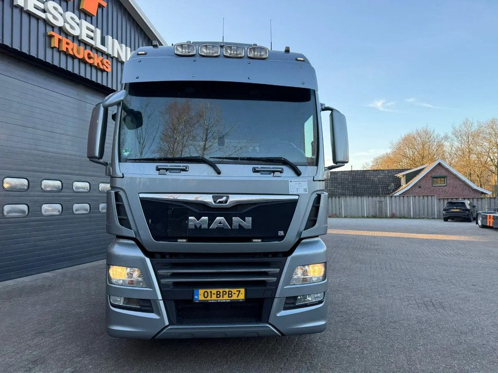 MAN TGX 18.470 XXL Full air Hydraulic Standairco Leder Alcoa EURO 6D NL Truck APK/TUV 01/2027
