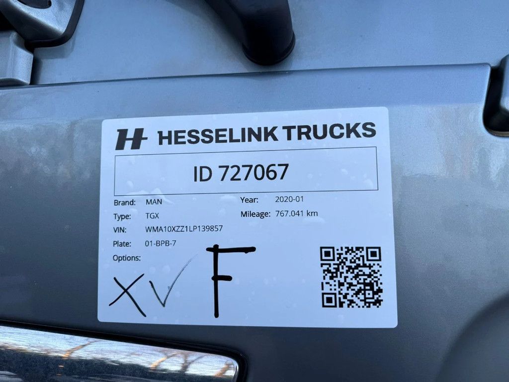 MAN TGX 18.470 XXL Full air Hydraulic Standairco Leder Alcoa EURO 6D NL Truck APK/TUV 01/2027