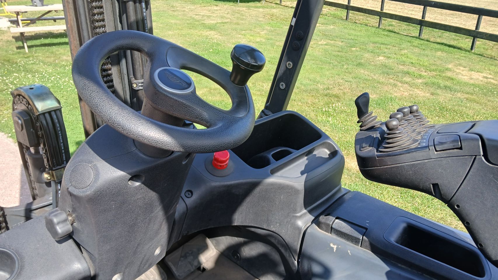 Linde e25 h / vorkenversteller / side shift / 2016