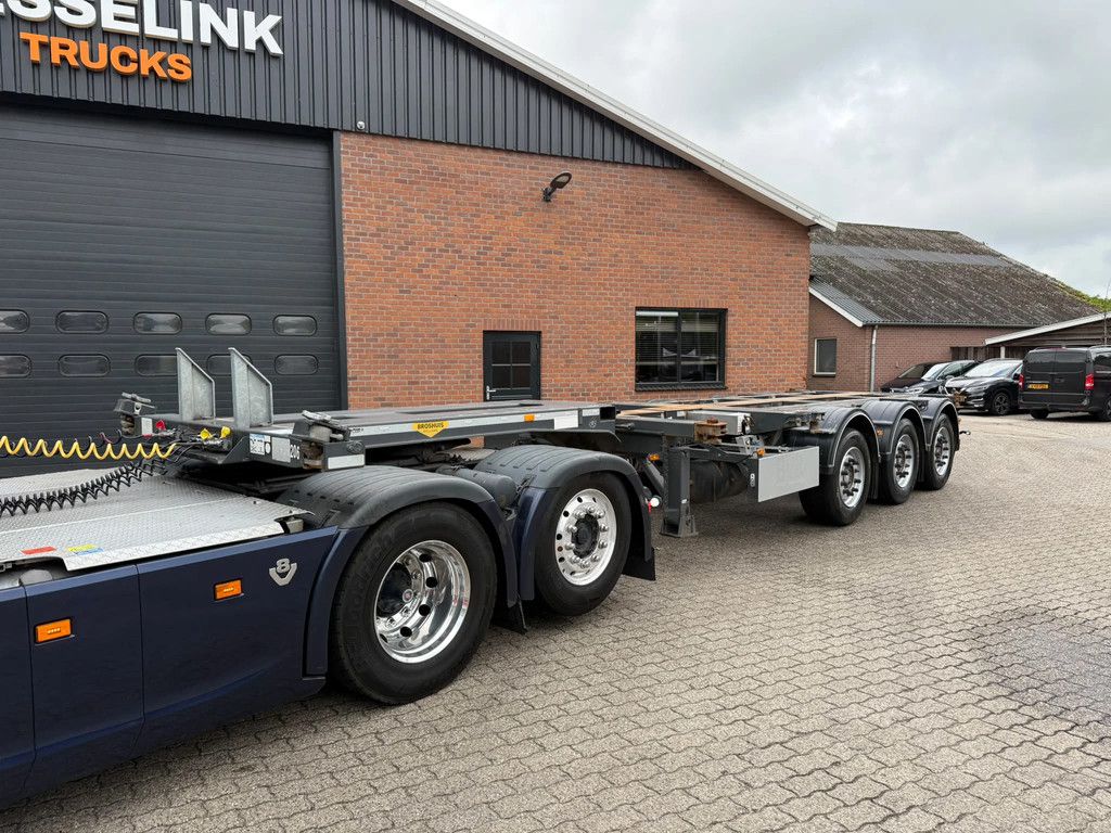 Broshuis MFCC MFCC 2x20 40 45FT Liftas LED NL Trailer APK/TUV 01-2027