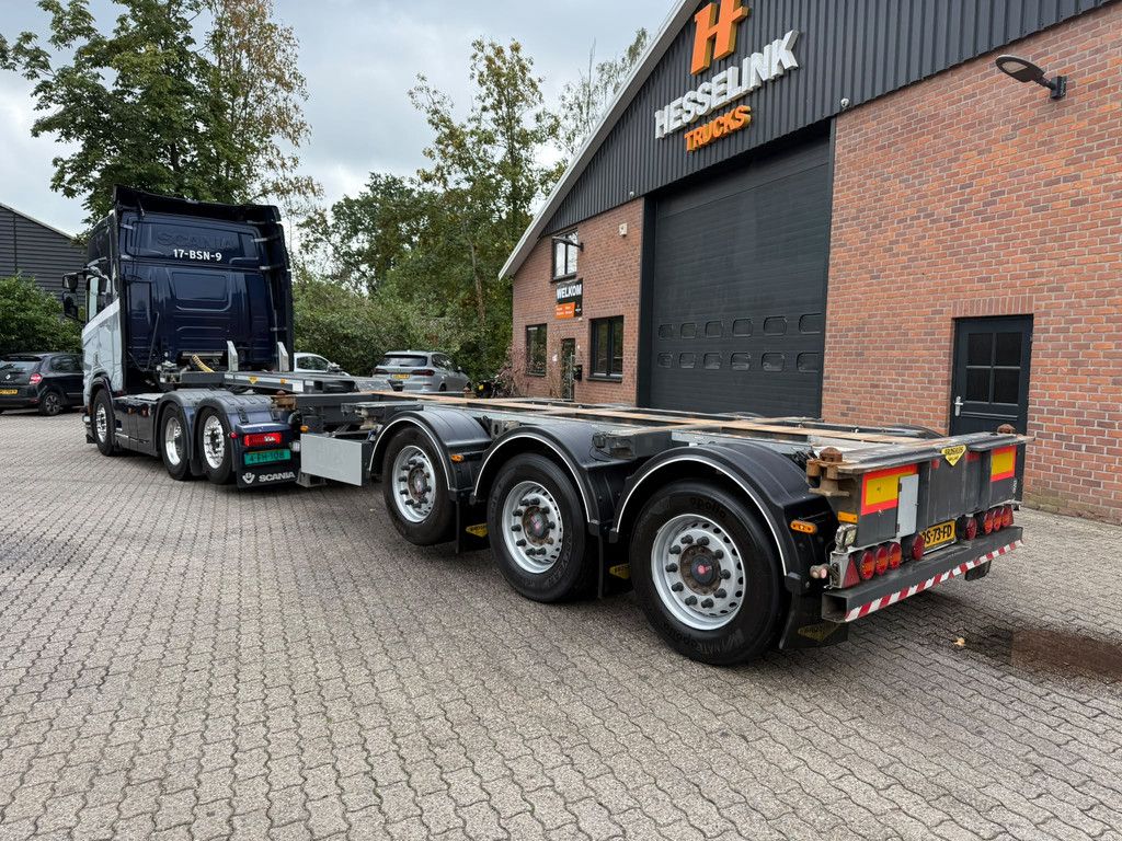 Broshuis MFCC MFCC 2x20 40 45FT Liftas LED NL Trailer APK/TUV 01-2027