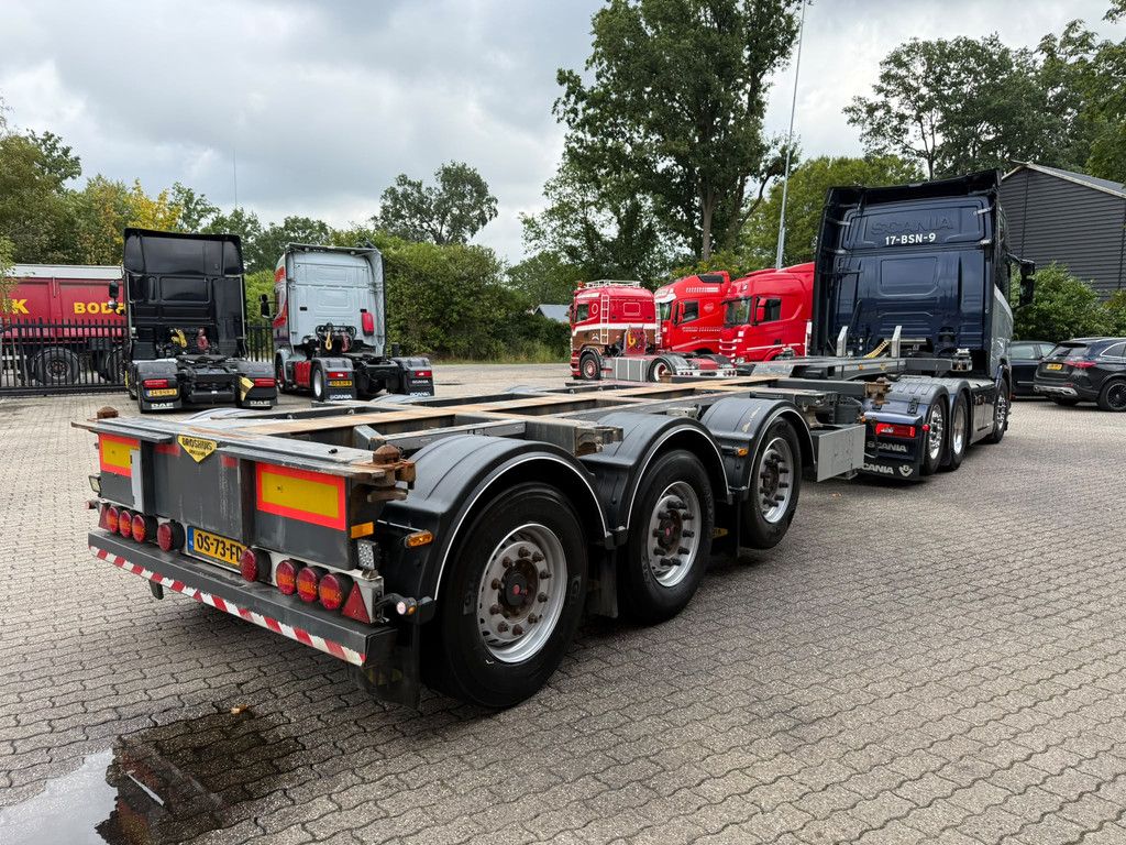 Broshuis MFCC MFCC 2x20 40 45FT Liftas LED NL Trailer APK/TUV 01-2027