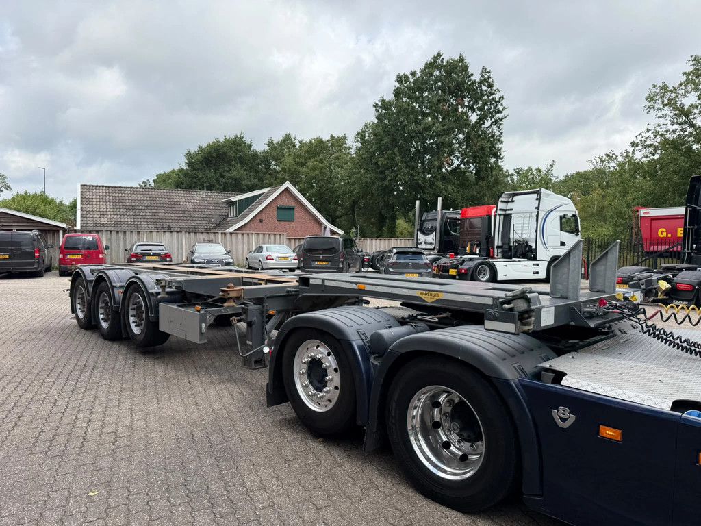 Broshuis MFCC MFCC 2x20 40 45FT Liftas LED NL Trailer APK/TUV 01-2027