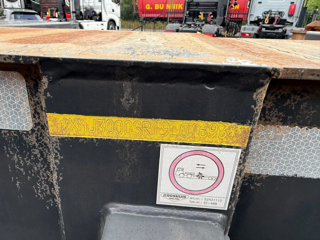 Broshuis MFCC MFCC 2x20 40 45FT Liftas LED NL Trailer APK/TUV 01-2027