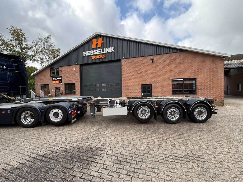 Broshuis MFCC MFCC 2x20 40 45FT Liftas LED NL Trailer APK/TUV 01-2027