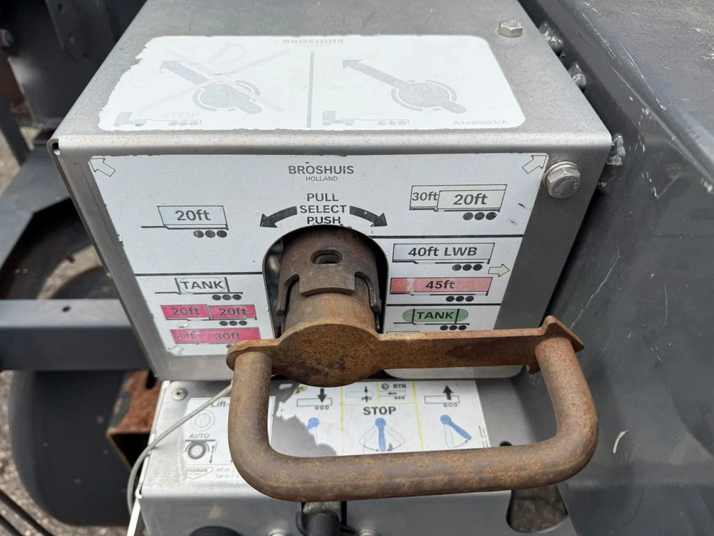 Broshuis MFCC MFCC 2x20 40 45FT Liftas LED NL Trailer APK/TUV 01-2027