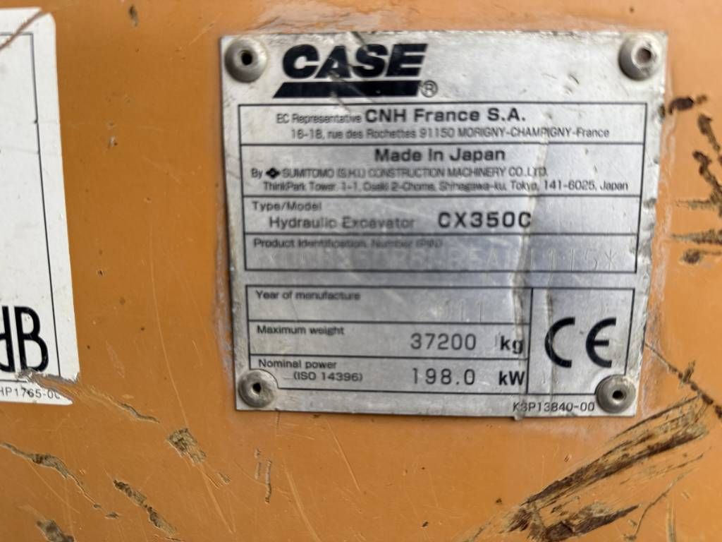 CASE CX 350 C