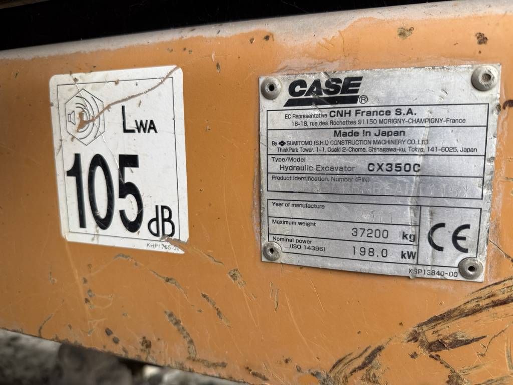 CASE CX 350 C