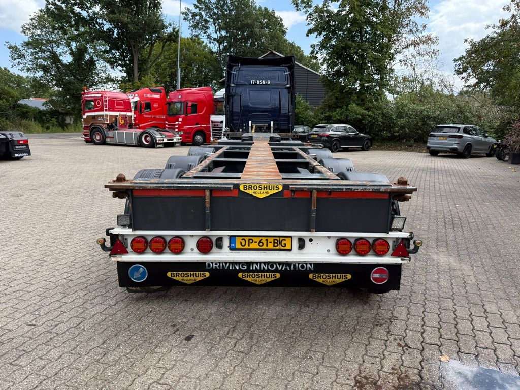 Broshuis 3UCC-39/45 MFCC 2x20 40 45FT Liftas LED APK/TUV 03-2027