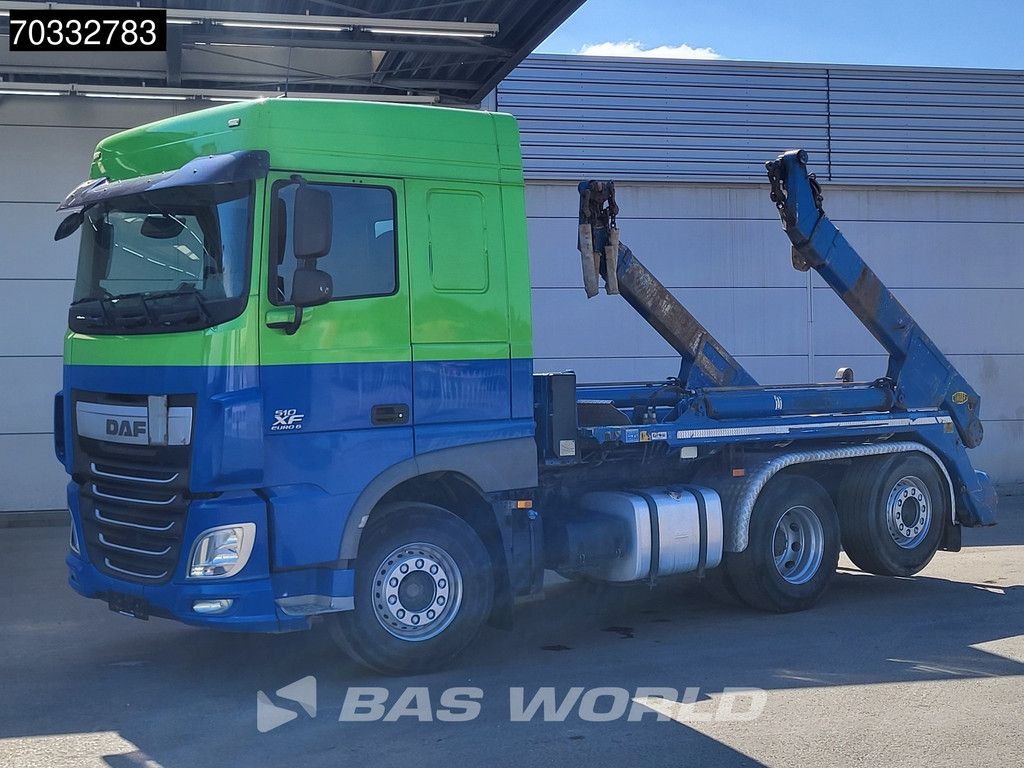 DAF XF 510 6X2 Meiller Skip Loader Automatic Euro 6