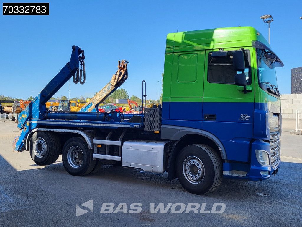 DAF XF 510 6X2 Meiller Skip Loader Automatic Euro 6