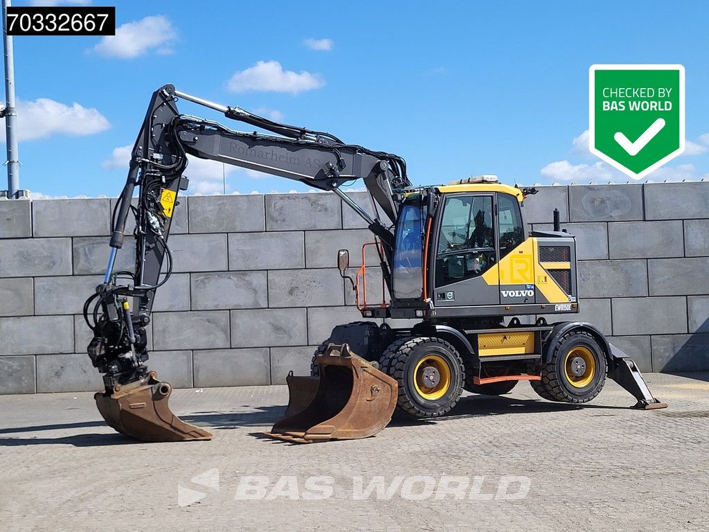 Volvo EWR150 E GPS - Tiltrotator
