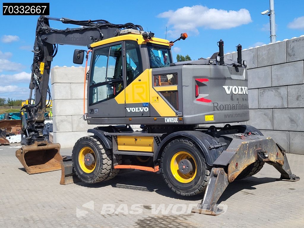 Volvo EWR150 E GPS - Tiltrotator