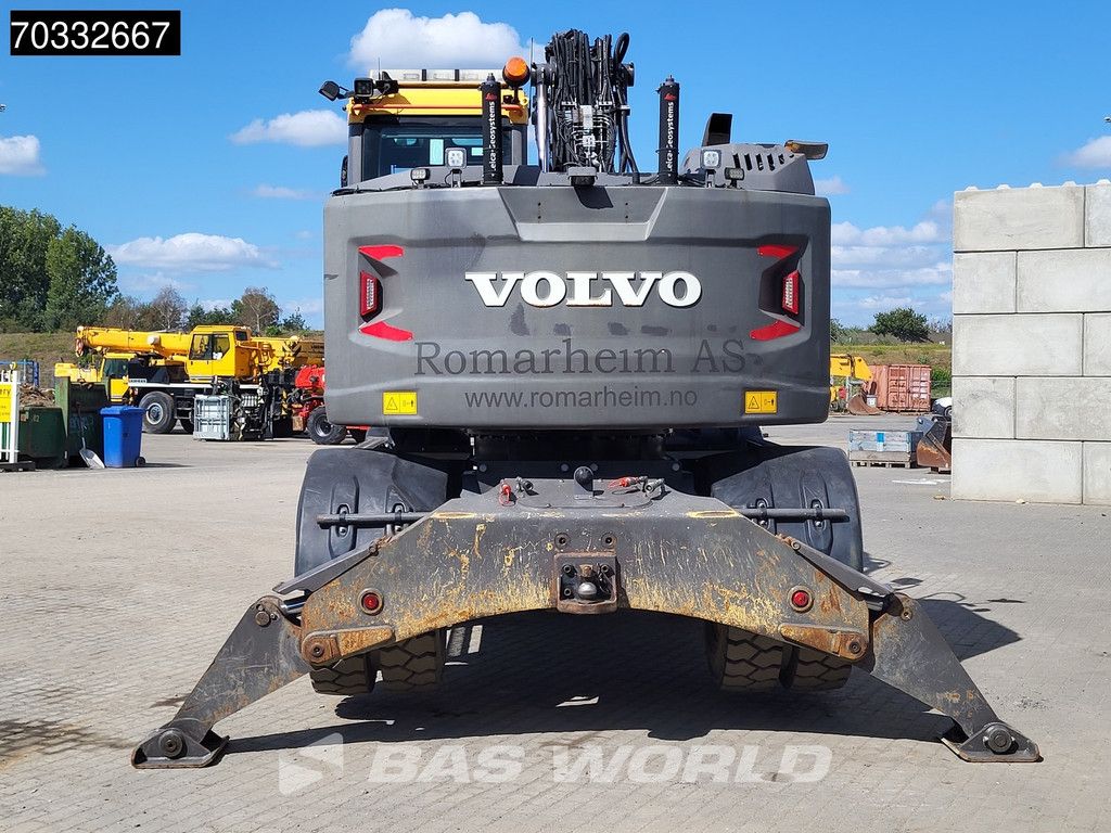 Volvo EWR150 E GPS - Tiltrotator