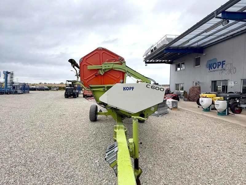 Claas Schneidwerk C600 mit Transportwagen
