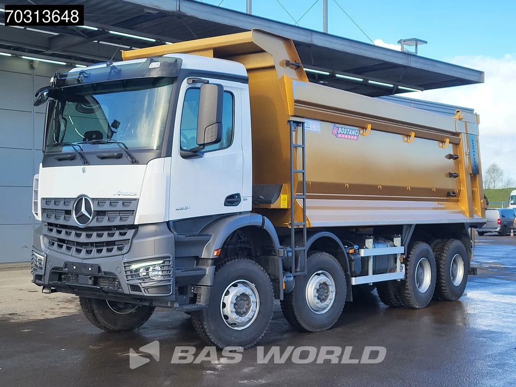 Mercedes Arocs 4851 8X4 NEW German Registration! 26m3 Tipper Full Steel Big-Axle Euro 6