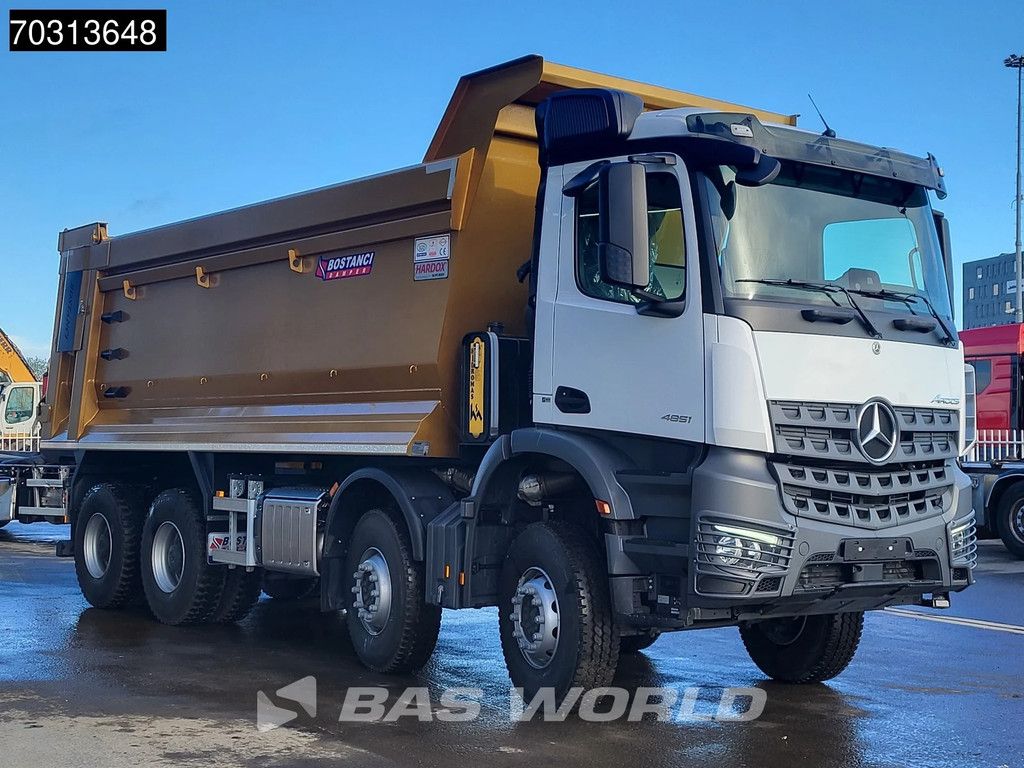 Mercedes Arocs 4851 8X4 NEW German Registration! 26m3 Tipper Full Steel Big-Axle Euro 6