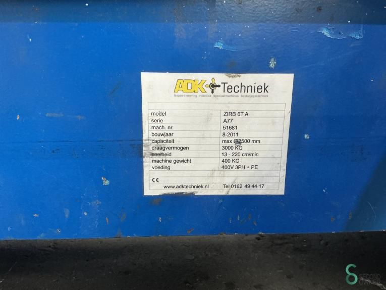 Welding manipulators ADK ZIRB 6T M+A 2011
