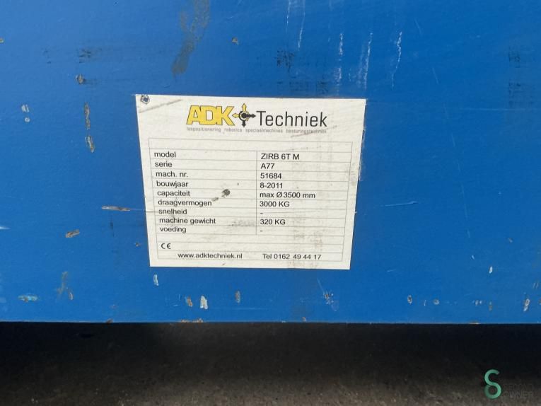 Welding manipulators ADK ZIRB 6T M+A 2011